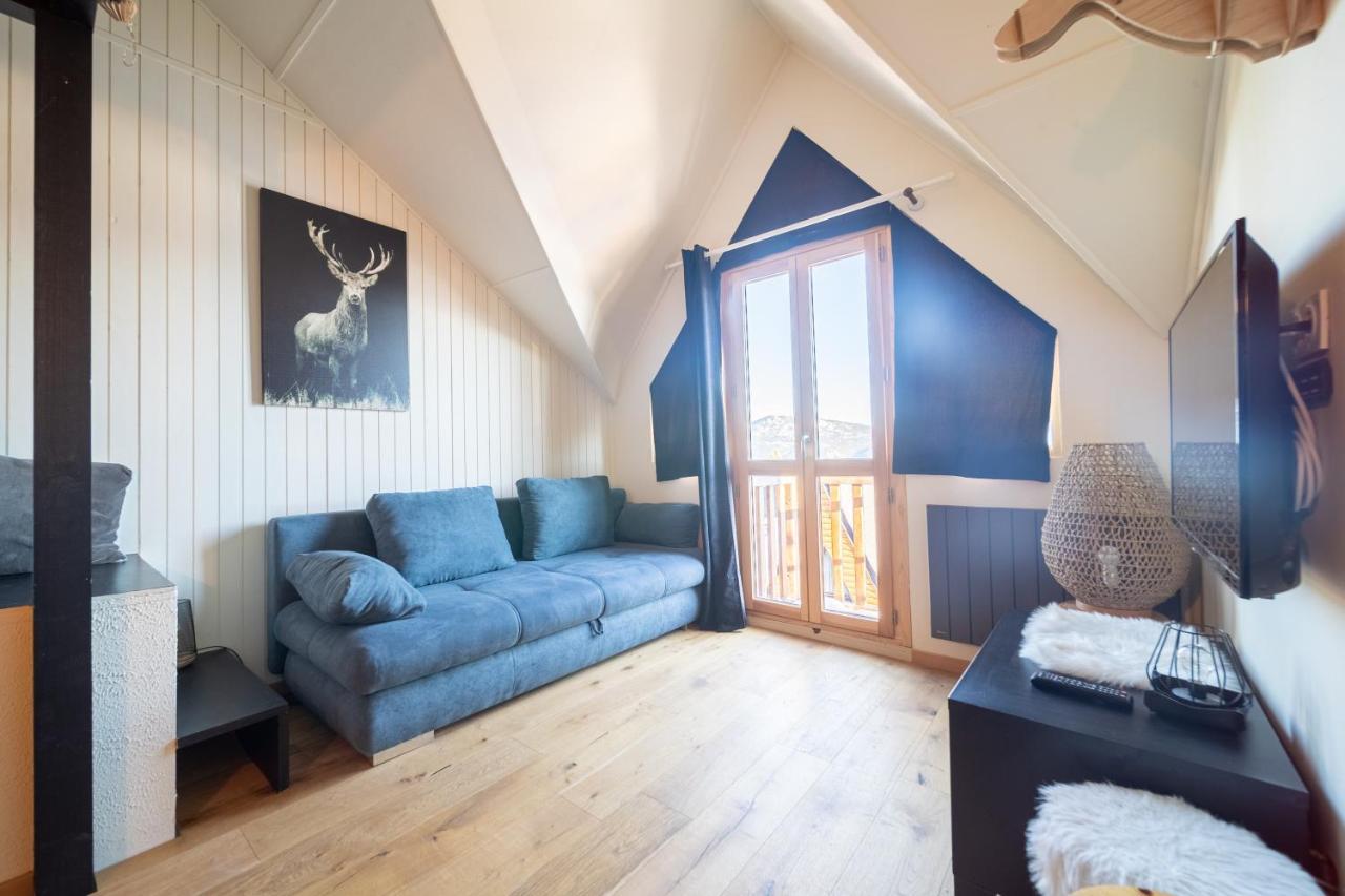 Le Cerf - Duplex Avec Superbe Vue Montagne Daire Les Angles  Dış mekan fotoğraf